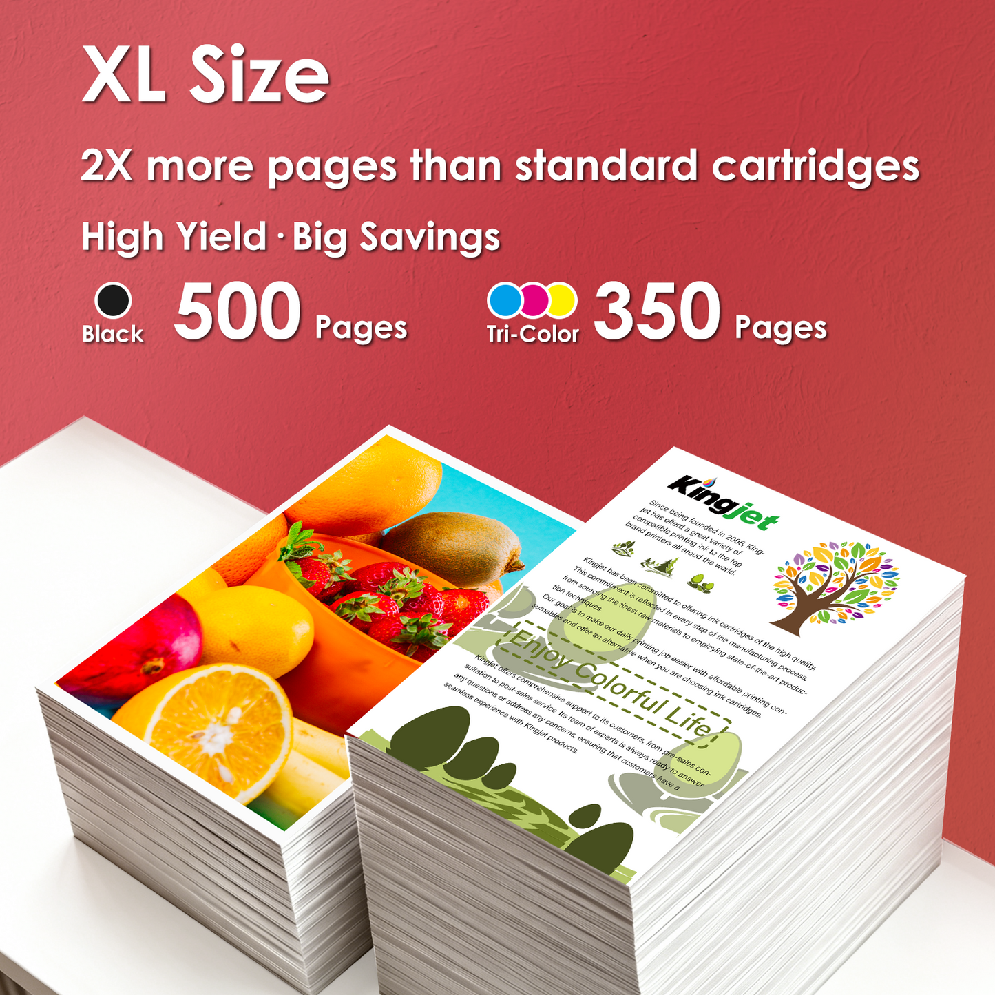 245XL Ink Compatible for Canon Ink 245 and 246 for PIXMA MG2522 2520 TS3122 MX490 492 TR4520 (Black, Tri-Color)