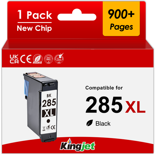 285XL Black Ink for Canon 285 Ink Cartridge for Canon 285 Ink Compatible with PIXMA TS7720 TR7820 TS7722 Printers